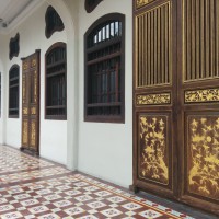 Seven Terraces, restored old doors